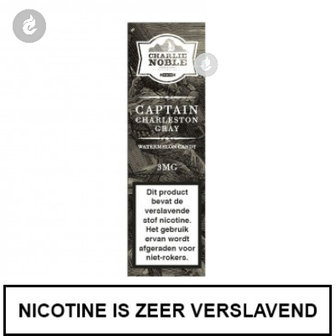 charlie noble e-liquid captain charleston gray 6mg nicotine
