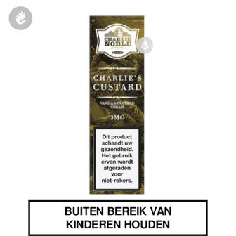 charlie noble e-liquid charlies custard 0mg nicotinevrij