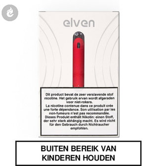 eleaf elven e-sigaret e-smoker startset rood