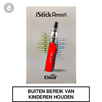 eleaf istick amnis e-sigaret startset 900mah 30watt 2ml rood