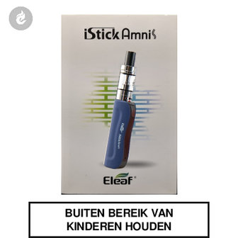 eleaf istick amnis e-sigaret startset 900mah 30watt 2ml blauw