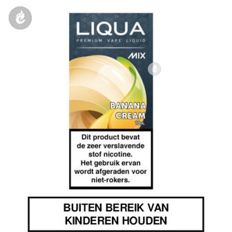 liqua mix e-liquid 50pg 50vg banana cream 0mg nicotinevrij.jpg