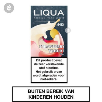 liqua mix e-liquid 50pg 50vg strawberry yogurt 0mg nicotinevrij.jpg
