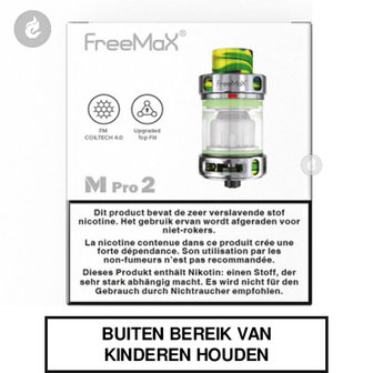 Freemax M Pro 2 clearomizer tank 2ml green groen.jpg