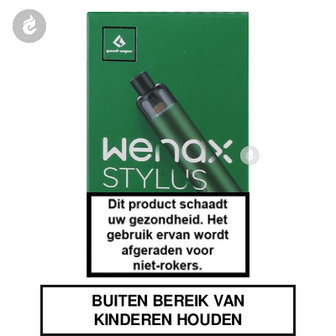 geekvape wenax stylus e-sigaret e-smoker vape mtl 2ml 1100mah groen.jpg