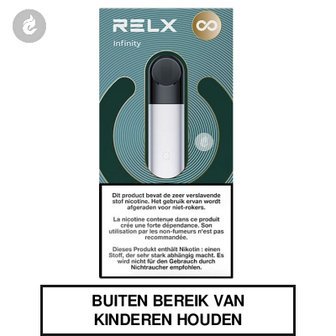 RELX pod e-sigaret e-smoker Infinity Batterij Zilver.jpg