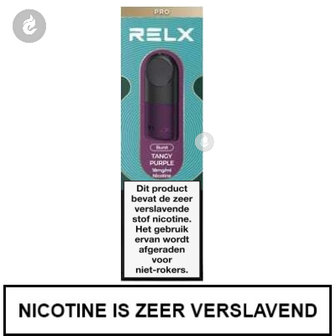 RELX pro e-sigaret PODS Tangy Purple 2 stuks 18MG nicotine NicSalt.jpg