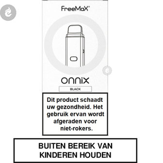 freemax onnix mtl pod e-sigaret 20watt 1100mah 2ml zwart black