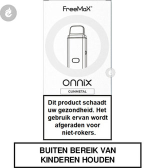 freemax onnix mtl pod e-sigaret 20watt 1100mah 2ml gunmetal