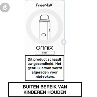 freemax onnix mtl pod e-sigaret 20watt 1100mah 2ml grijs grey