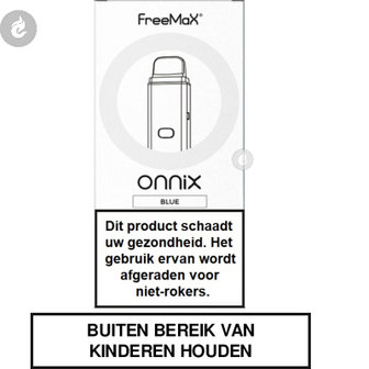 freemax onnix mtl pod e-sigaret 20watt 1100mah 2ml blauw blue