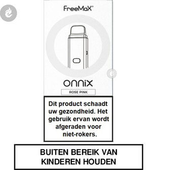 freemax onnix mtl pod e-sigaret 20watt 1100mah 2ml roze rose pink