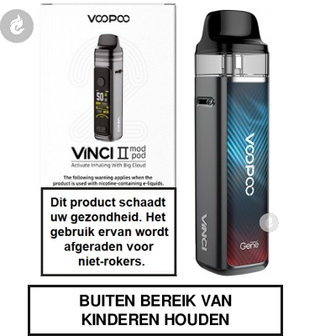 voopoo vinci 2 mod pod e-sigaret starterkit 1500mah 2ml dazzling line