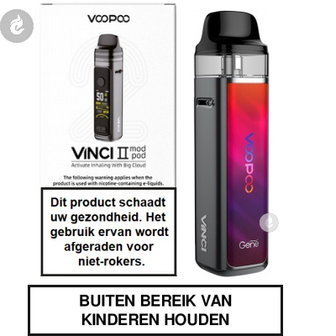 voopoo vinci 2 mod pod e-sigaret starterkit 1500mah 2ml neon