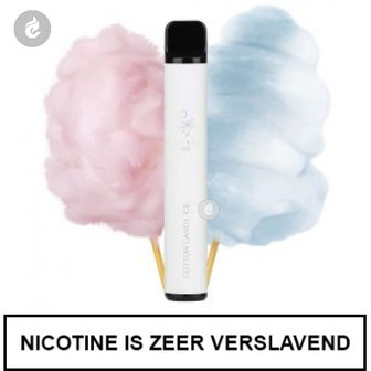 elfbar shisha pen disposable wegwerp e-sigaret vape 600puffs 20mg nicotinezout cotton candy ice