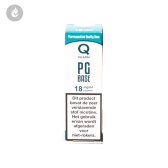 qpharm base e-liquid 100% PG 18mg nicotine